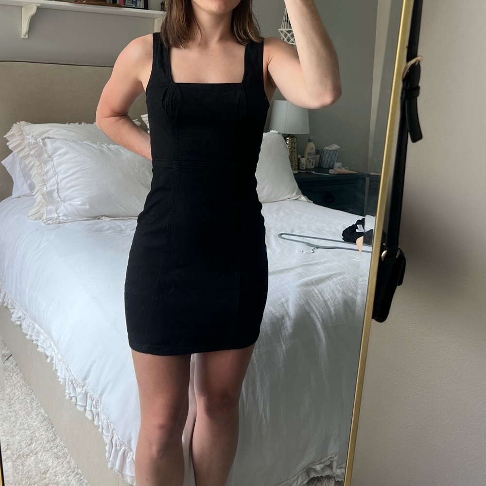 ✨ BDG BLACK DENIM DRESS Size XS
